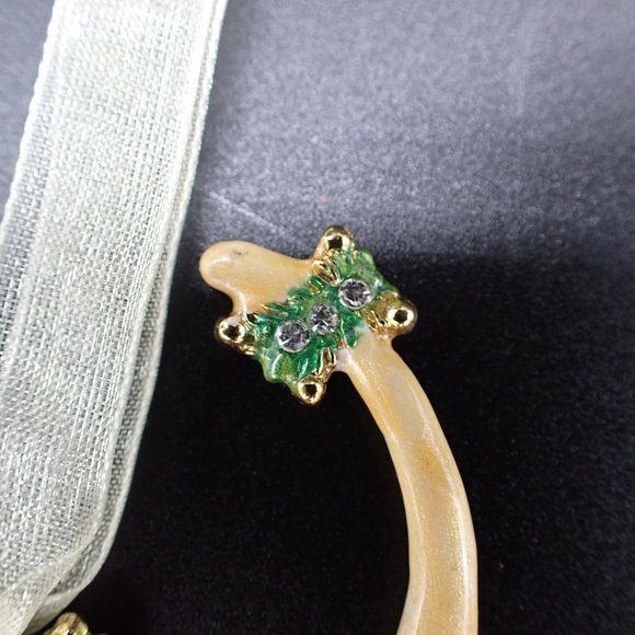 Dept.56 CAT ornament/ Vintage/Holiday/Xmas/ Patience Brewster/metal - Picture 3 of 6